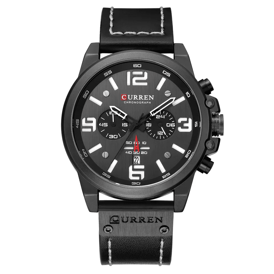 RELOJ CURREN  NEGRO/NEGRO  CUR-13