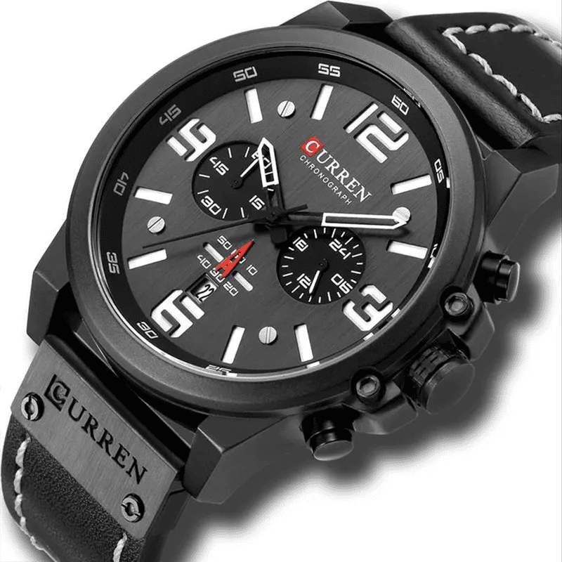 RELOJ CURREN  NEGRO/NEGRO  CUR-13