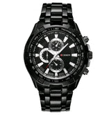 RELOJ CURREN  NEGRO/NEGRO  CUR-14