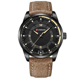 RELOJ CURREN  NEGRO/PARDO  CUR-19