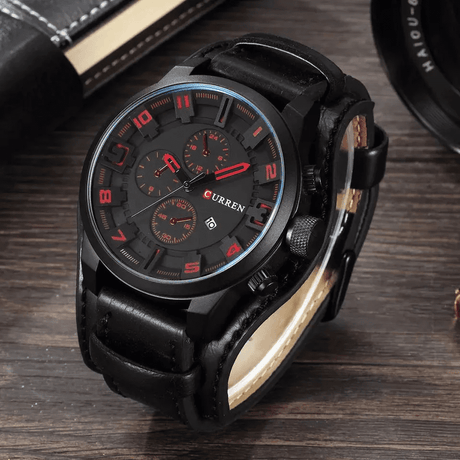 RELOJ CURREN  NEGRO/NEGRO  CUR-2