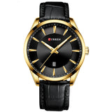 RELOJ CURREN  NEGRO/DORADO  CUR-28