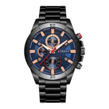 RELOJ CURREN  AZUL/NEGRO  CUR-7