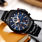 RELOJ CURREN  AZUL/NEGRO  CUR-7