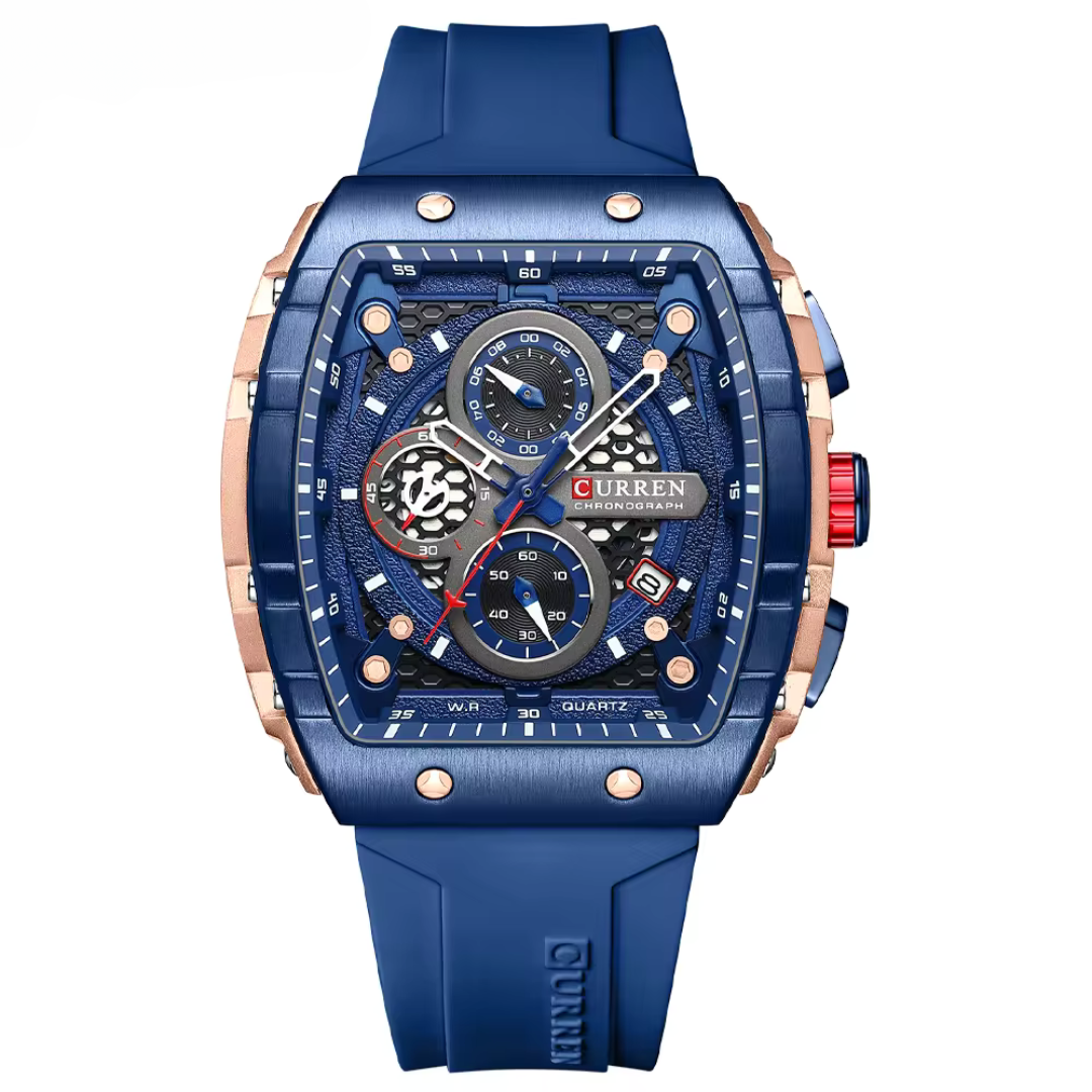 RELOJ CURREN  AZUL/AZUL CUR-35