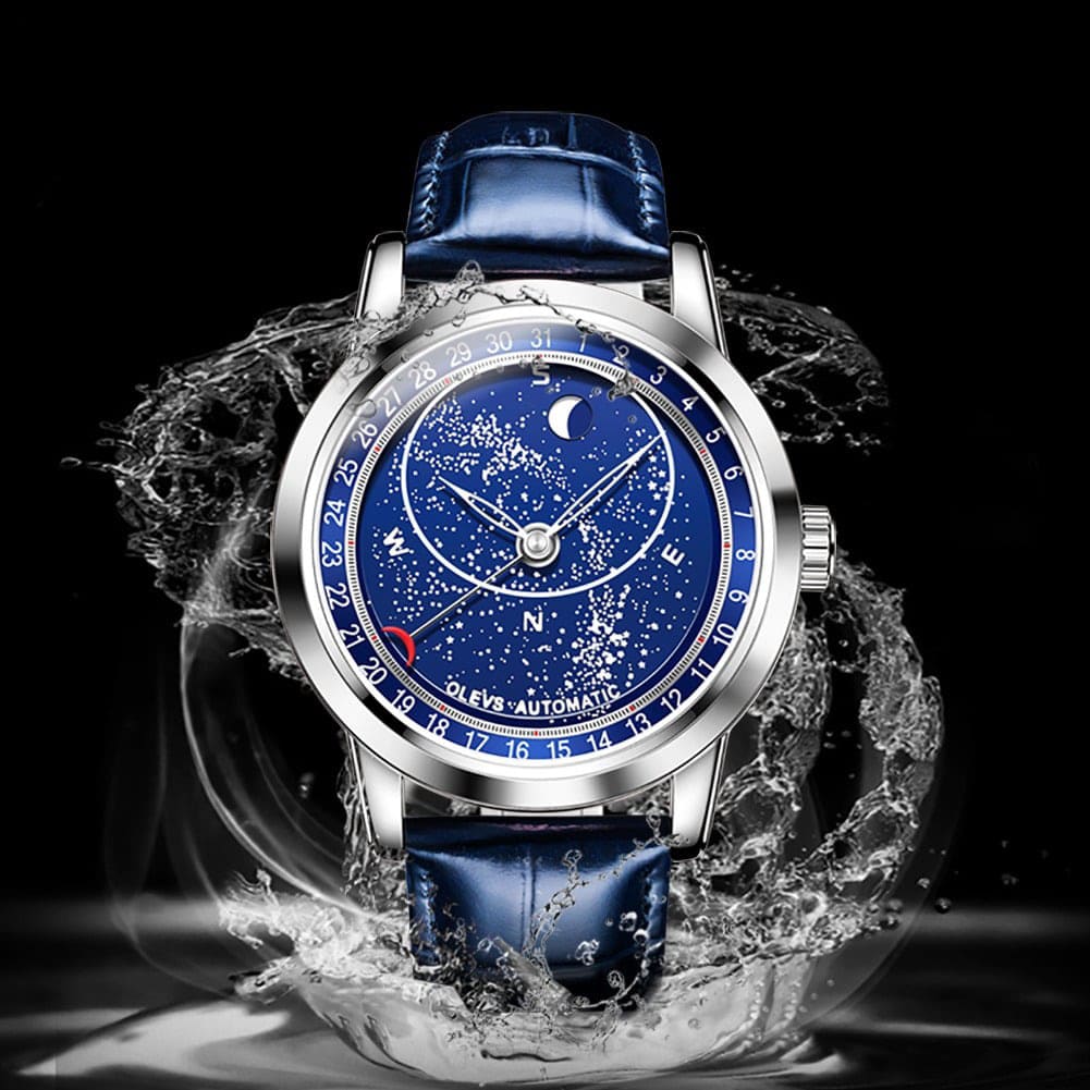 RELOJ OLEVS  AZUL ESTELAR  OLE-22