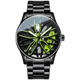 RELOJ OLEVS  VERDE/NEGRO  OLE-29