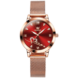 RELOJ OLEVS  DORADO/ROJO  OLE-39