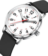 RELOJ OLEVS  BLANCO/NEGRO  OLE-42