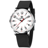 RELOJ OLEVS  BLANCO/NEGRO  OLE-42