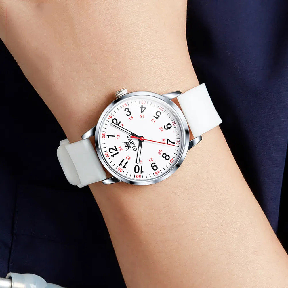 RELOJ OLEVS  BLANCO/BLANCO  OLE-43